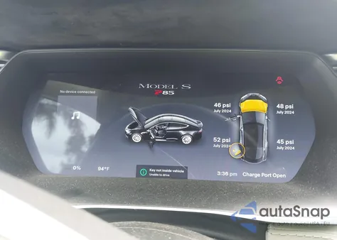 2013 Tesla Model S Performance из США, поврежденный, VIN 5YJSA1DPXDFP13515